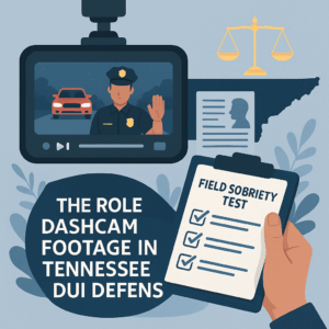 The Role of Dashcam Footage in Tennessee DUI Defense