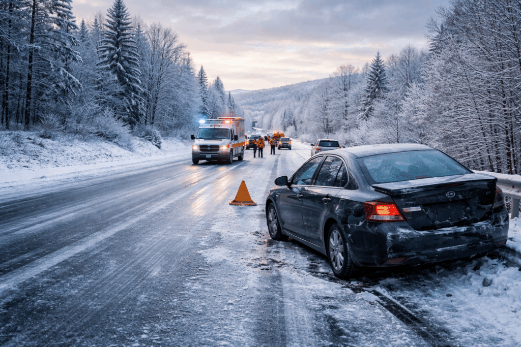 Why Tennessee Sees More Car Wrecks After the First Freeze
