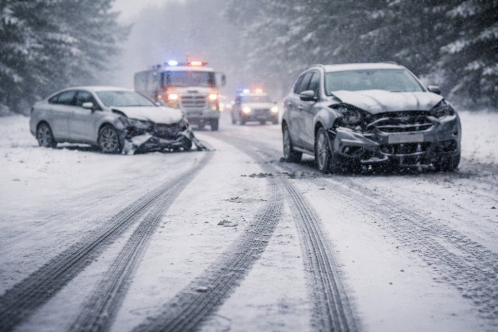 What To Do If You’re in a Winter Weather Car Accident and the Other Driver Blames You