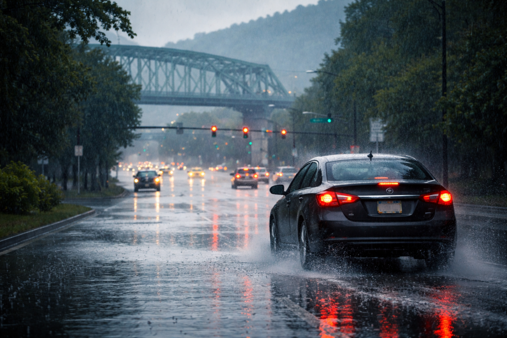 Rainy Spring Roads and Car Accidents in Chattanooga: Who Is at Fault When Conditions Are Bad?