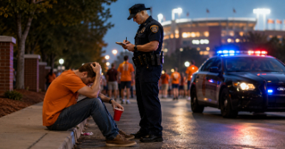 Tennessee Public Intoxication Arrest